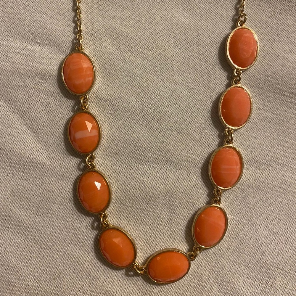 Orange Necklace -Monet